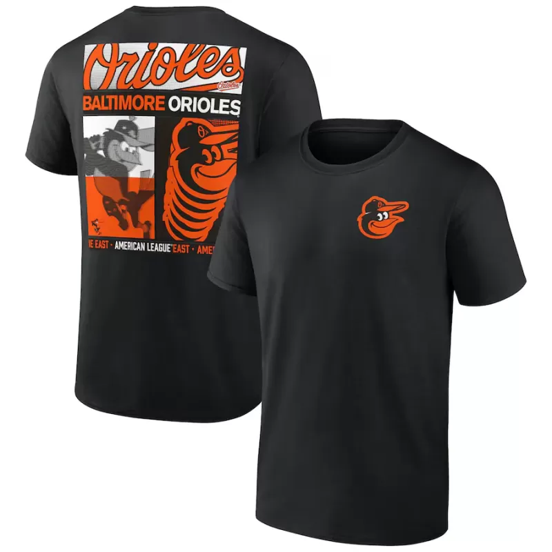 Men's Baltimore Orioles Black In Good Graces T-Shirt Men's Baltimore Orioles Black In Good Graces T-Shirt