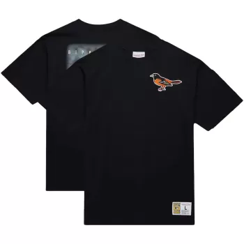 Men's Baltimore Orioles Cal Ripken Jr. Mitchell & Ness Black Legends Collection Vintage Logo T-Shirt Men's Baltimore Orioles Cal Ripken Jr. Mitchell & Ness Black Legends Collection Vintage Logo T-Shirt