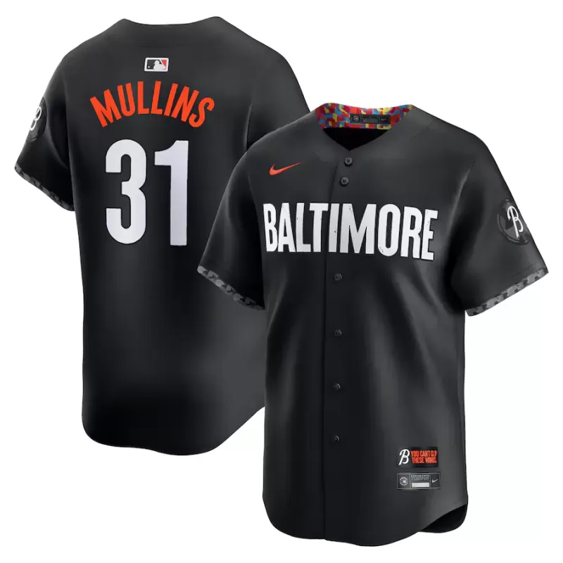 Men's Baltimore Orioles Cedric Mullins Nike Black City Connect Limited Player Jersey Men's Baltimore Orioles Cedric Mullins Nike Black City Connect Limited Player Jersey