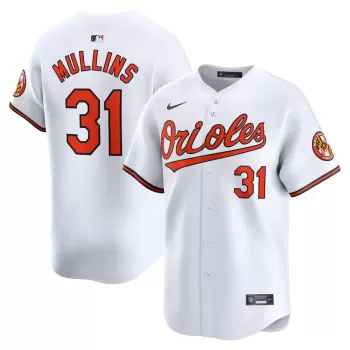 Men's Baltimore Orioles Cedric Mullins Nike White Home Limited Player Jersey Men's Baltimore Orioles Cedric Mullins Nike White Home Limited Player Jersey