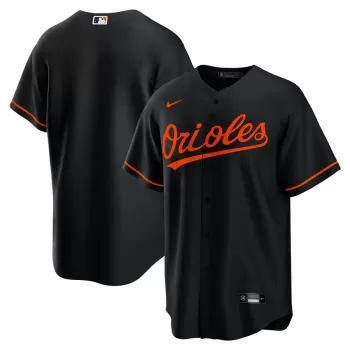 Men's Baltimore Orioles Nike Black Alternate Replica Team Jersey Men's Baltimore Orioles Nike Black Alternate Replica Team Jersey