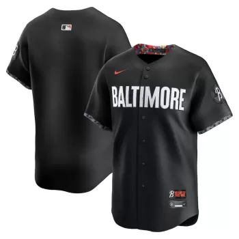 Men's Baltimore Orioles Nike Black City Connect Limited Jersey Men's Baltimore Orioles Nike Black City Connect Limited Jersey