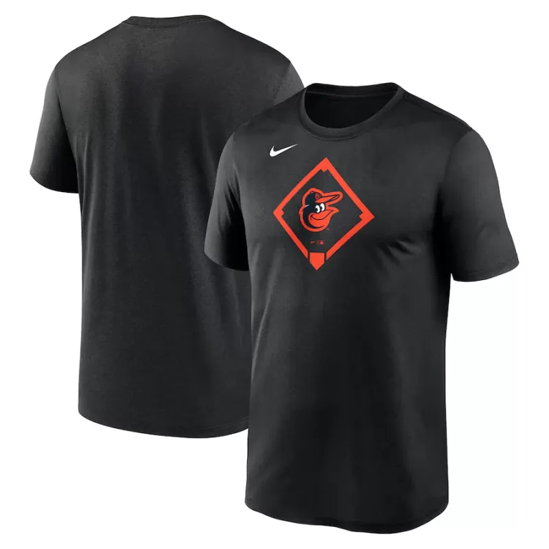 Men's Baltimore Orioles Nike Black Icon Legend Performance T-Shirt