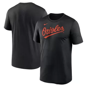 Men's Baltimore Orioles Nike Black Legend Fuse Wordmark T-Shirt Men's Baltimore Orioles Nike Black Legend Fuse Wordmark T-Shirt
