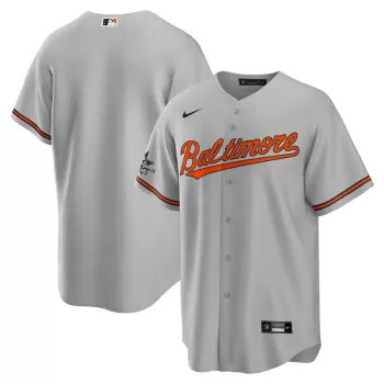 Men's Baltimore Orioles Nike Gray 2025 MLB All-Star Game Away Replica Jersey Men's Baltimore Orioles Nike Gray 2025 MLB All-Star Game Away Replica Jersey