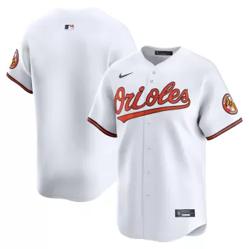 Men's Baltimore Orioles Nike Limited White Home Blank Replica Jersey Men's Baltimore Orioles Nike Limited White Home Blank Replica Jersey
