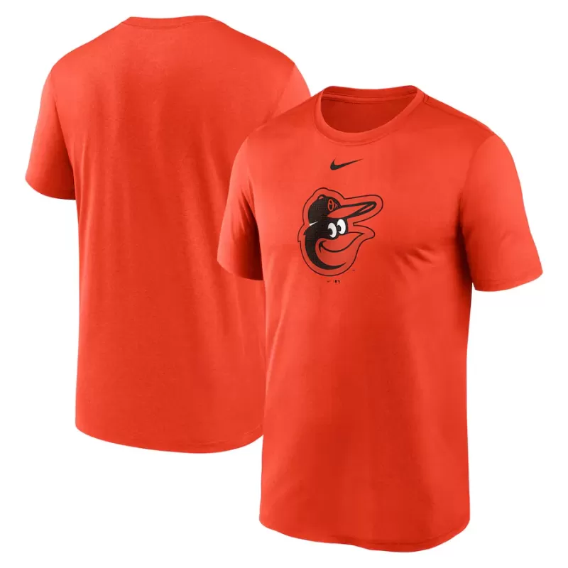 Men's Baltimore Orioles Nike Orange Legend Fuse Large Logo Performance T-Shirt Men's Baltimore Orioles Nike Orange Legend Fuse Large Logo Performance T-Shirt