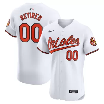 Men's Baltimore Orioles Nike White Home Elite Pick-A-Player Retired Roster Jersey Men's Baltimore Orioles Nike White Home Elite Pick-A-Player Retired Roster Jersey