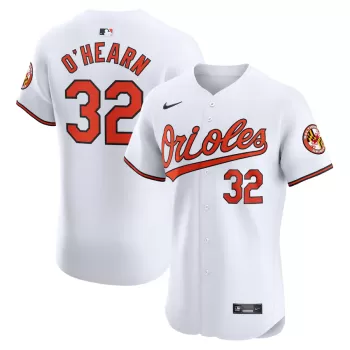 Men's Baltimore Orioles Ryan O'Hearn Nike White Home Elite Player Jersey Men's Baltimore Orioles Ryan O'Hearn Nike White Home Elite Player Jersey