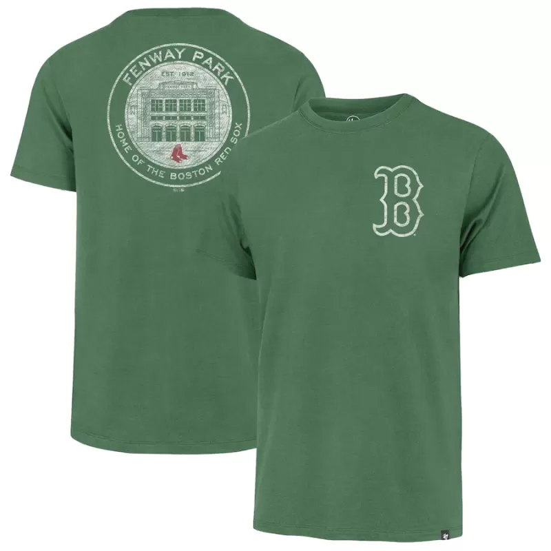 Men's Boston Red Sox '47 Green Fenway Park T-Shirt Men's Boston Red Sox '47 Green Fenway Park T-Shirt