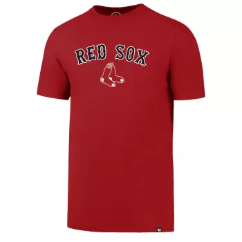 Men's Boston Red Sox '47 Red Tackle T-Shirt Men's Boston Red Sox '47 Red Tackle T-Shirt