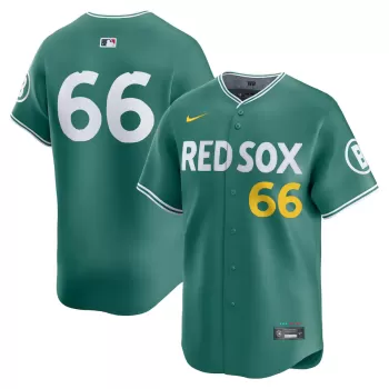 Men's Boston Red Sox Brayan Bello Nike Green 2025 City Connect Limited Player Jersey Men's Boston Red Sox Brayan Bello Nike Green 2025 City Connect Limited Player Jersey