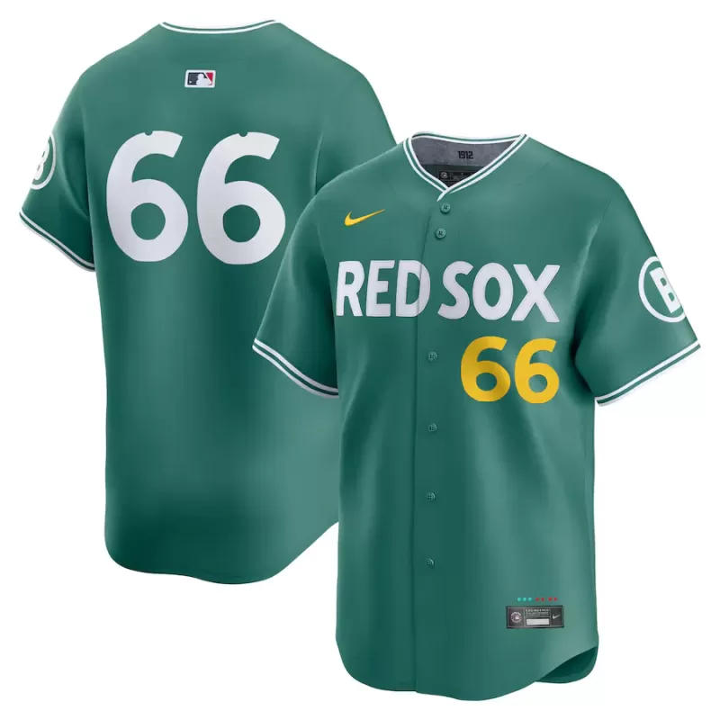 Men's Boston Red Sox Brayan Bello Nike Green 2025 City Connect Limited Player Jersey Men's Boston Red Sox Brayan Bello Nike Green 2025 City Connect Limited Player Jersey