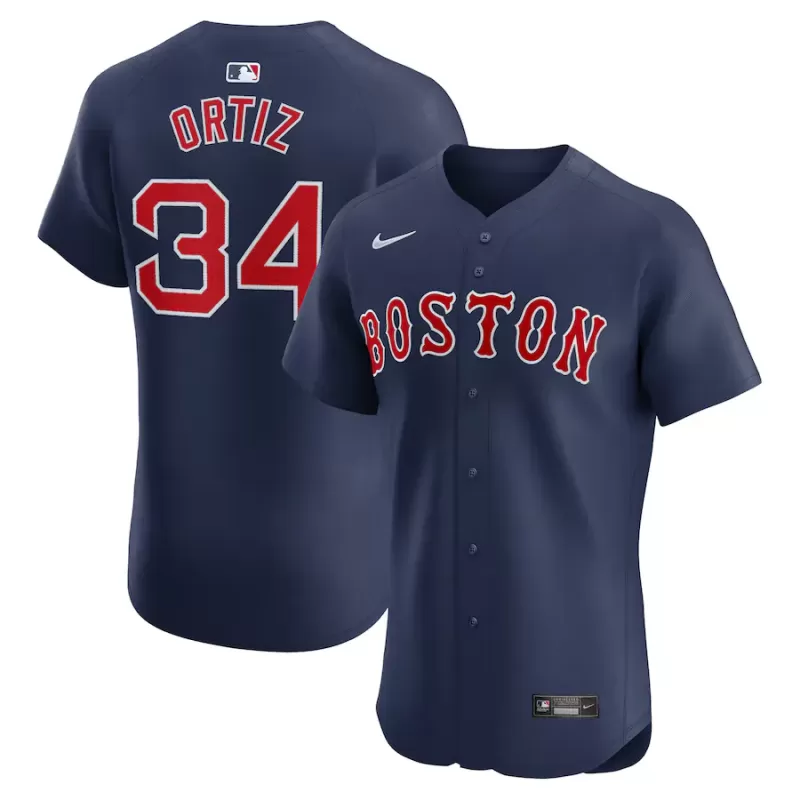 Men's Boston Red Sox David Ortiz Nike Navy Alternate Elite Player Jersey Men's Boston Red Sox David Ortiz Nike Navy Alternate Elite Player Jersey