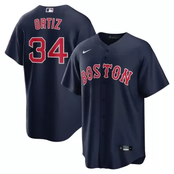 Men's Boston Red Sox David Ortiz Nike Navy Alternate Replica Player Jersey Men's Boston Red Sox David Ortiz Nike Navy Alternate Replica Player Jersey
