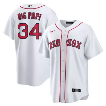 Men's Boston Red Sox David Ortiz Nike White Big Papi Replica Jersey Men's Boston Red Sox David Ortiz Nike White Big Papi Replica Jersey