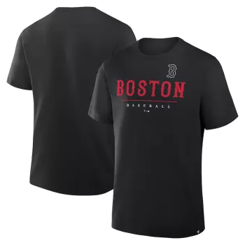 Men's Boston Red Sox Fanatics Black Color Pop Legacy Clubhouse T-Shirt