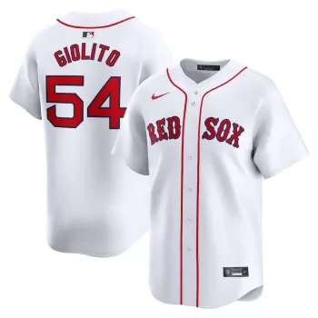 Men's Boston Red Sox Lucas Giolito Nike White Home Limited Player Jersey Men's Boston Red Sox Lucas Giolito Nike White Home Limited Player Jersey