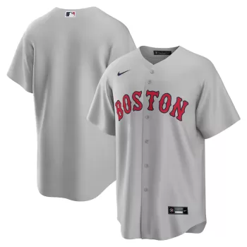 Men's Boston Red Sox Nike Gray Road Replica Team Jersey