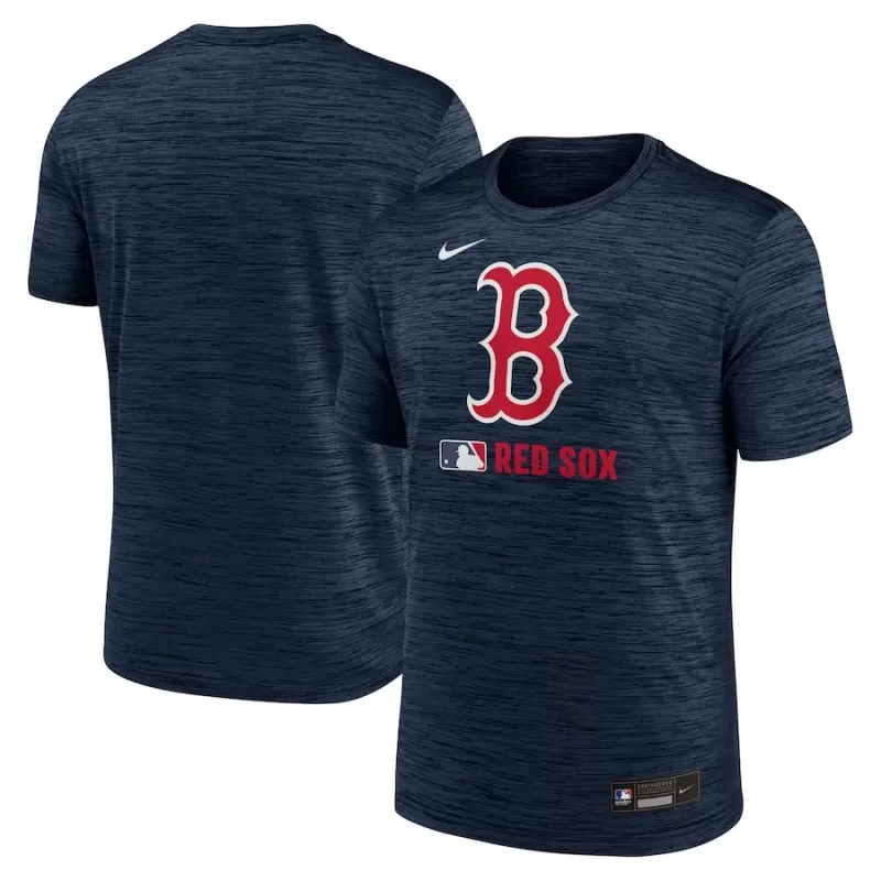 Men's Boston Red Sox Nike Navy Authentic Collection Velocity Performance Practice T-Shirt Men's Boston Red Sox Nike Navy Authentic Collection Velocity Performance Practice T-Shirt