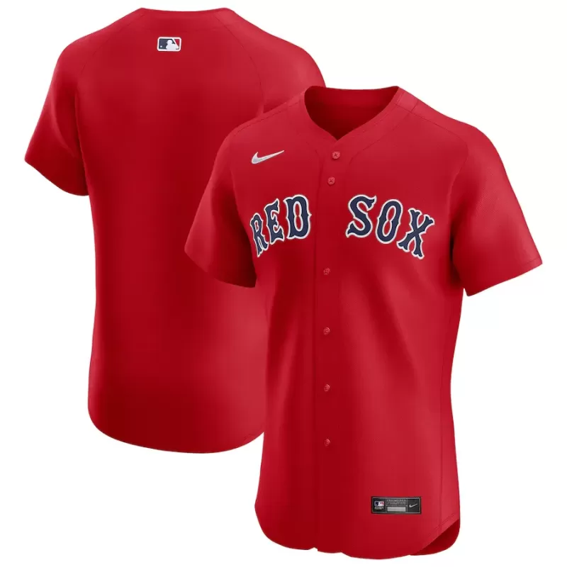 Men's Boston Red Sox Nike Red Alternate Elite Jersey Men's Boston Red Sox Nike Red Alternate Elite Jersey