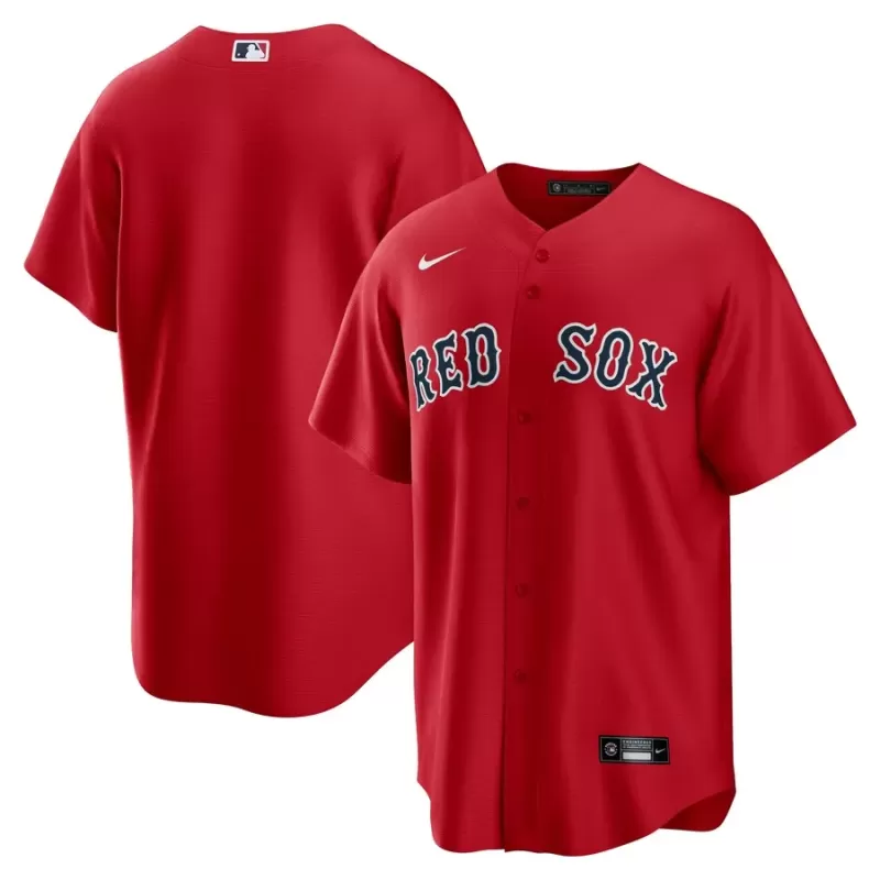 Men's Boston Red Sox Nike Red Alternate Replica Team Jersey Men's Boston Red Sox Nike Red Alternate Replica Team Jersey
