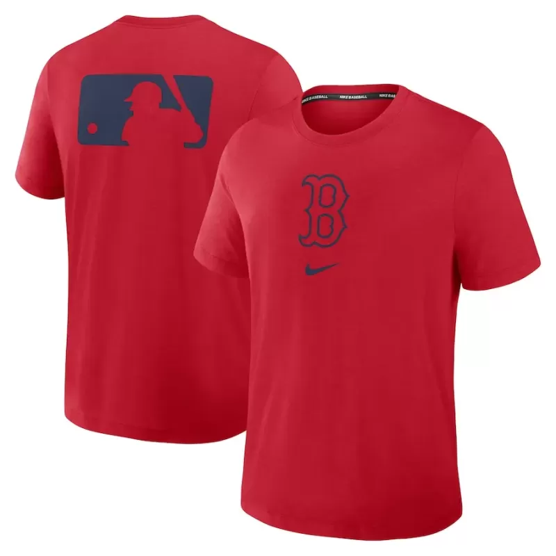 Men's Boston Red Sox Nike Red Authentic Collection Early Work Tri-Blend Performance T-Shirt Men's Boston Red Sox Nike Red Authentic Collection Early Work Tri-Blend Performance T-Shirt