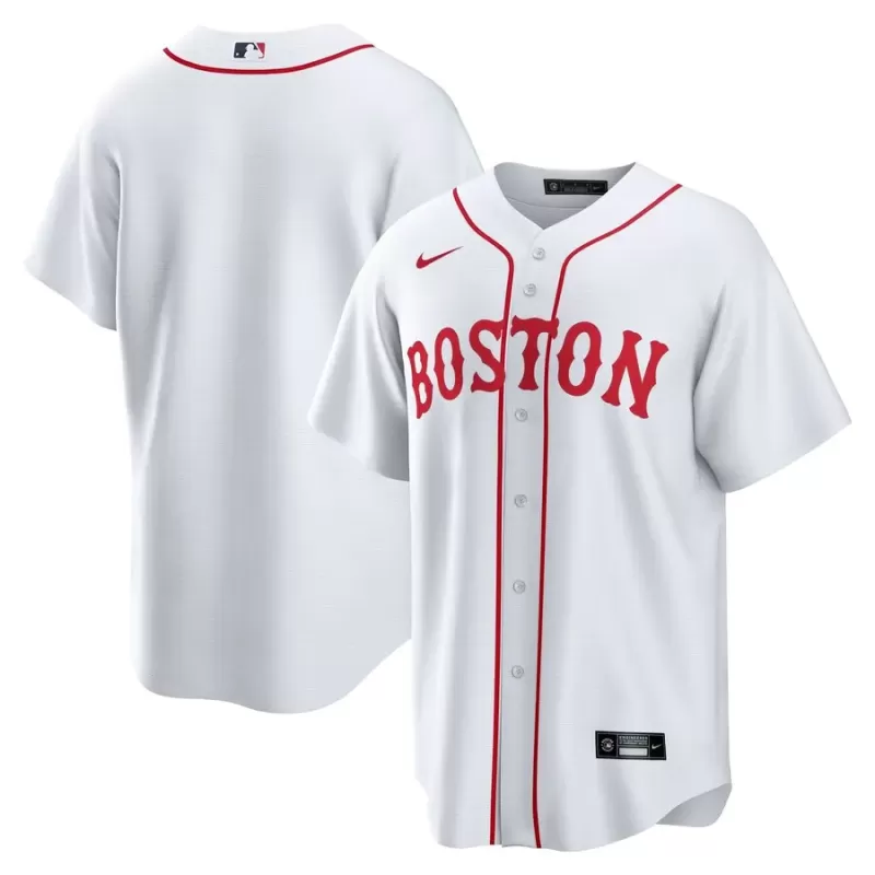 Men's Boston Red Sox Nike White Alternate Replica Team Jersey Men's Boston Red Sox Nike White Alternate Replica Team Jersey