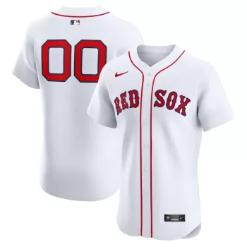 Men's Boston Red Sox Nike White Home Elite Custom Jersey Men's Boston Red Sox Nike White Home Elite Custom Jersey
