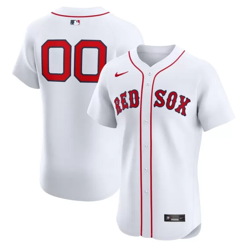 Men's Boston Red Sox Nike White Home Elite Pick-A-Player Retired Roster Jersey