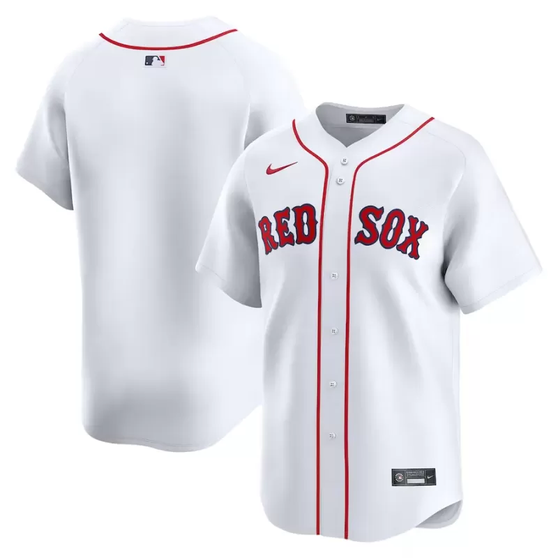 Men's Boston Red Sox Nike White Home Limited Jersey Men's Boston Red Sox Nike White Home Limited Jersey