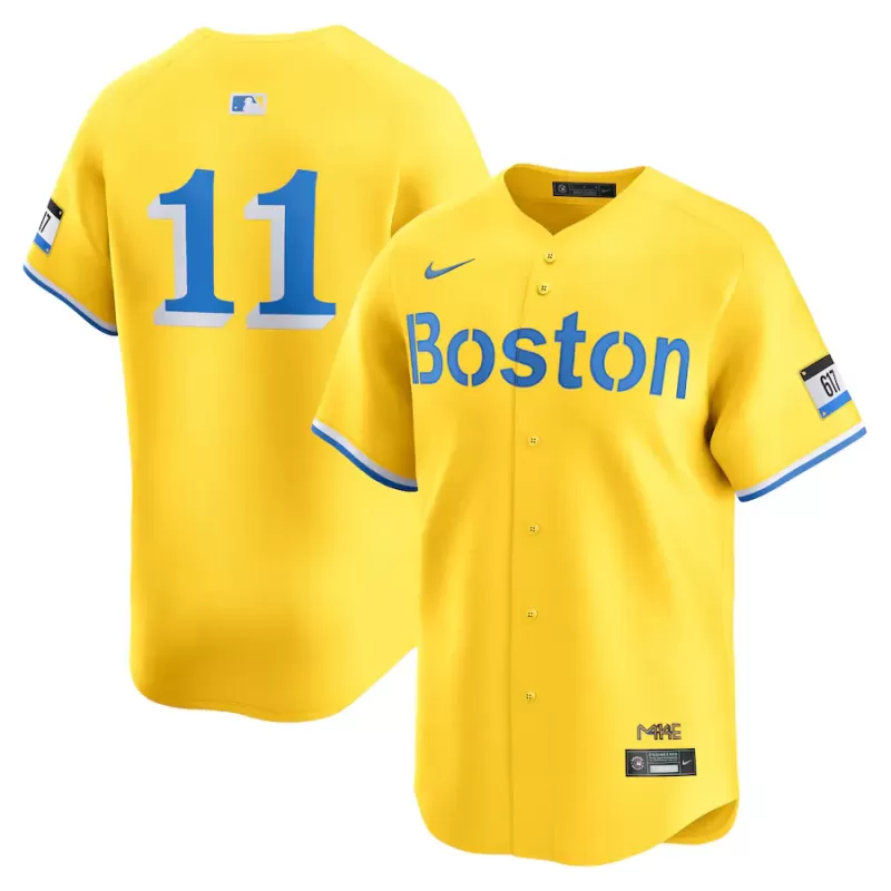 Men's Boston Red Sox Rafael Devers Nike Gold City Connect Limited Player Jersey Men's Boston Red Sox Rafael Devers Nike Gold City Connect Limited Player Jersey