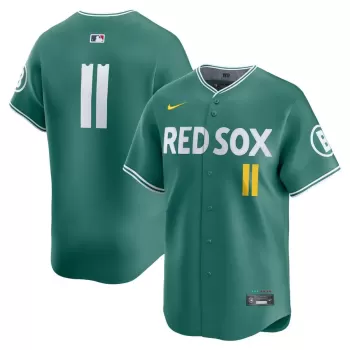 Men's Boston Red Sox Rafael Devers Nike Green 2025 City Connect Limited Player Jersey