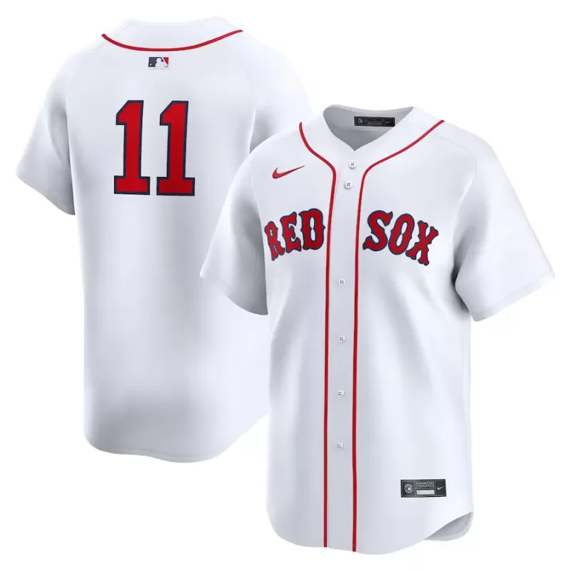 Men's Boston Red Sox Rafael Devers Nike White Home Limited Player Jersey Men's Boston Red Sox Rafael Devers Nike White Home Limited Player Jersey