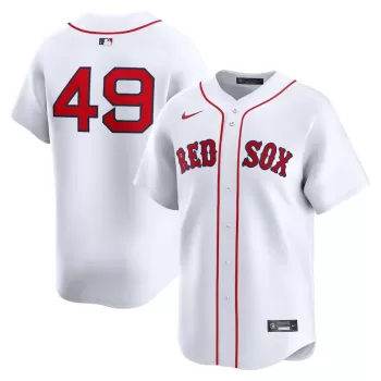 Men's Boston Red Sox Tim Wakefield Nike White Home Limited Player Jersey