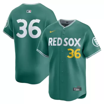 Men's Boston Red Sox Triston Casas Nike Green 2025 City Connect Limited Player Jersey