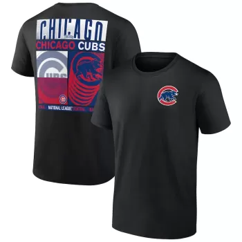 Men's Chicago Cubs Black In Good Graces T-Shirt Men's Chicago Cubs Black In Good Graces T-Shirt