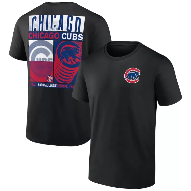 Men's Chicago Cubs Black In Good Graces T-Shirt Men's Chicago Cubs Black In Good Graces T-Shirt