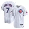 Men's Chicago Cubs Dansby Swanson Nike White 2025 MLB World Tour: Tokyo Series Home Limited Player Jersey Men's Chicago Cubs Dansby Swanson Nike White 2025 MLB World Tour: Tokyo Series Home Limited Player Jersey