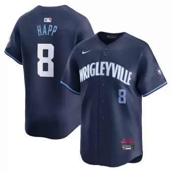 Men's Chicago Cubs Ian Happ Nike Navy City Connect Limited Player Jersey Men's Chicago Cubs Ian Happ Nike Navy City Connect Limited Player Jersey
