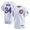Men's Chicago Cubs Kerry Wood Nike White Home Limited Player Jersey
