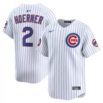 Men's Chicago Cubs Nico Hoerner Nike White 2025 MLB World Tour: Tokyo Series Home Limited Player Jersey Men's Chicago Cubs Nico Hoerner Nike White 2025 MLB World Tour: Tokyo Series Home Limited Player Jersey