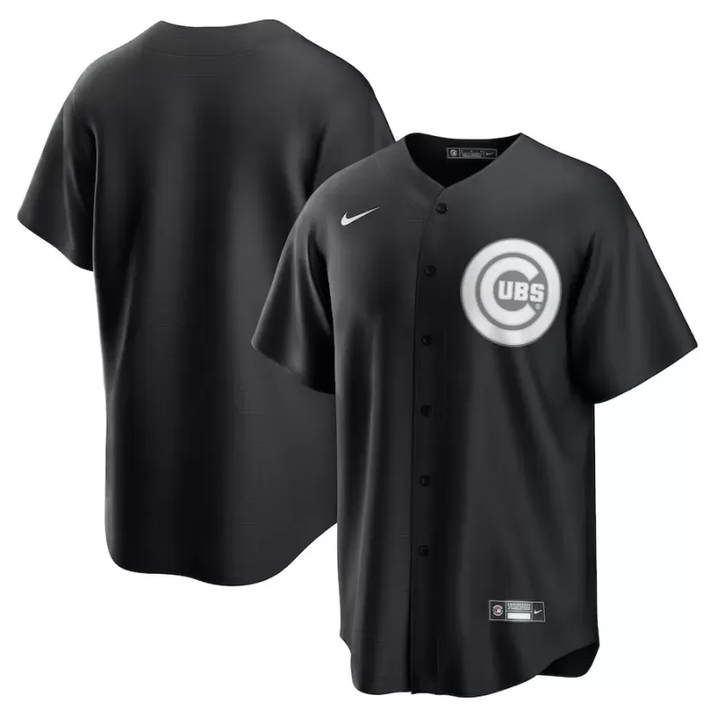 Men's Chicago Cubs Nike Black Lights Out Replica Jersey Men's Chicago Cubs Nike Black Lights Out Replica Jersey