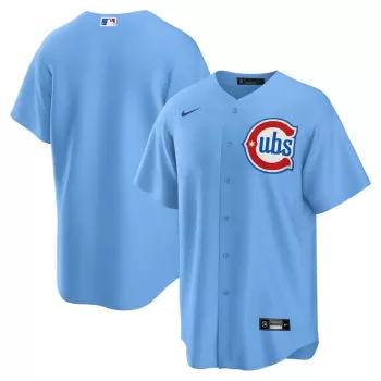 Men's Chicago Cubs Nike Light Blue Alternate 2 Replica Jersey Men's Chicago Cubs Nike Light Blue Alternate 2 Replica Jersey