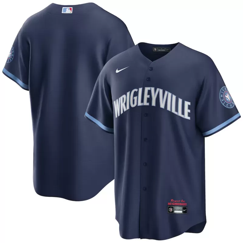 Men's Chicago Cubs Nike Navy City Connect Replica Jersey Men's Chicago Cubs Nike Navy City Connect Replica Jersey