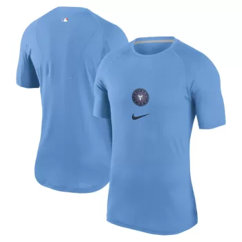 Men's Chicago Cubs Nike Royal City Connect Performance Raglan Base Layer Top