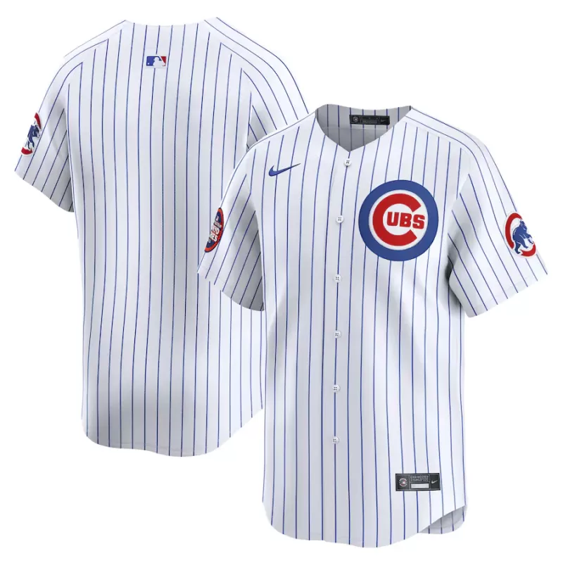 Men's Chicago Cubs Nike White 2025 MLB World Tour: Tokyo Series Home Limited Jersey