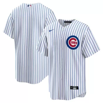 Men's Chicago Cubs Nike White Home Blank Replica Jersey Men's Chicago Cubs Nike White Home Blank Replica Jersey