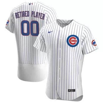 Men's Chicago Cubs Nike White Home Pick-A-Player Retired Roster Authentic Jersey Men's Chicago Cubs Nike White Home Pick-A-Player Retired Roster Authentic Jersey