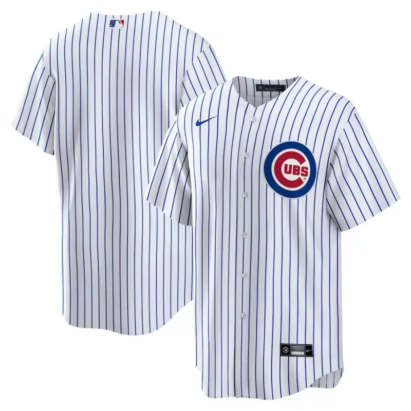 Men's Chicago Cubs Nike White Home Replica Team Jersey Men's Chicago Cubs Nike White Home Replica Team Jersey